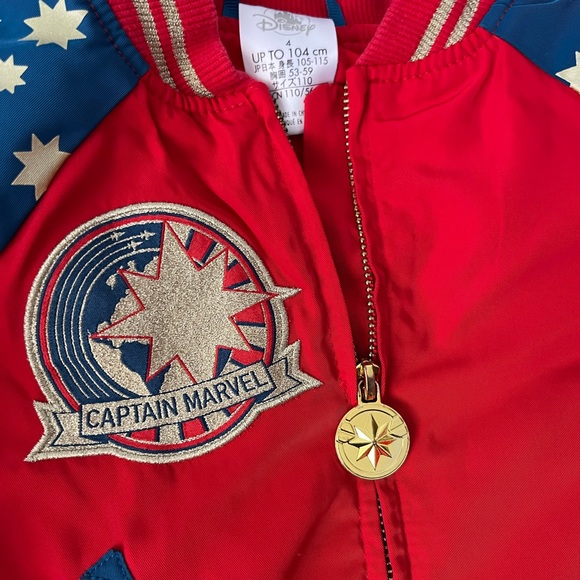 Marvel Captain Marvel derby jacket 4 - Picture 2 of 9